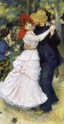 Pierre-Auguste Renoir Dance at Bougival painting